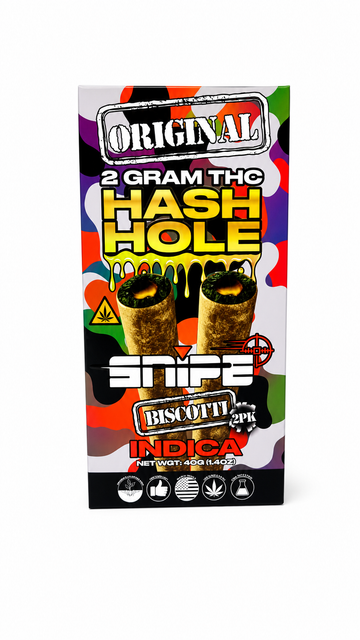Snipe Original Hash Holes Prerolls — Snipe infused pre-roll