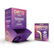 Aera THC Infused Gummies 10000mg back of package — Aera