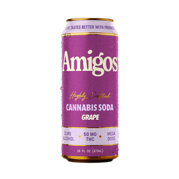 Amigos THC Soda 50mg - Grape