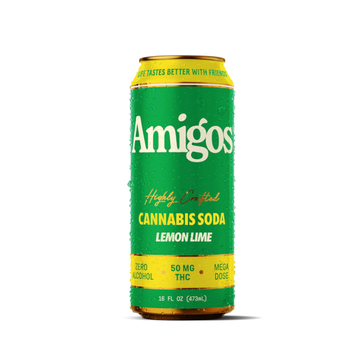 Amigos THC Soda 50mg - Lemon Lime