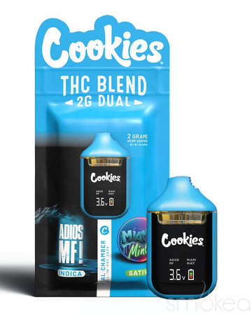 Cookies THC Blend 2G Dual Disposable - Adios MF! & Miami Mint