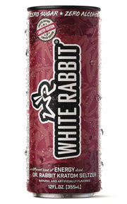 White Rabbit Energy Kratom Seltzer - Dr. Rabbit