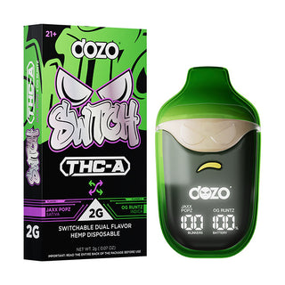 Dozo Switch THC-A 2G Disposable - Jaxx Popz X OG Runtz