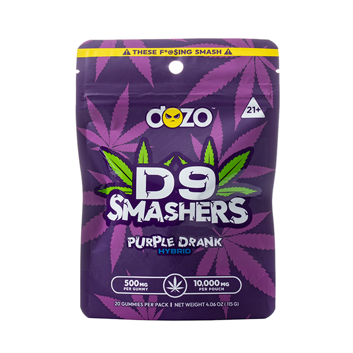 Dozo D9 Smashers Gummies 4.06oz - Purple Drank