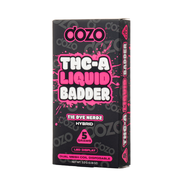 Dozo THC-A Liquid Badder Disposable - Tie Dye Nerdz