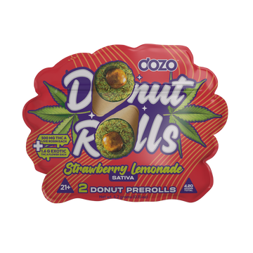 Dozo Donut Rolls 4.2G - Strawberry Lemonade