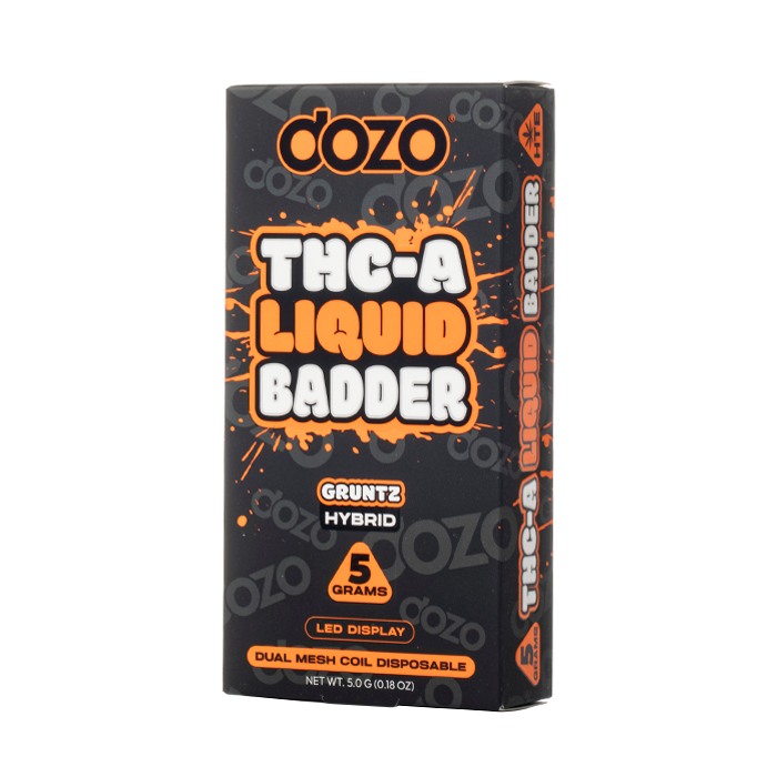 Dozo THC-A Liquid Badder Disposable - Gruntz