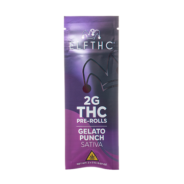 ELFTHC 2G THC Pre-Rolls - Gelato Punch