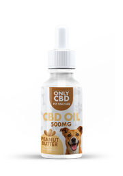 Only CBD PET Tinctures 500MG - Peanut Butter