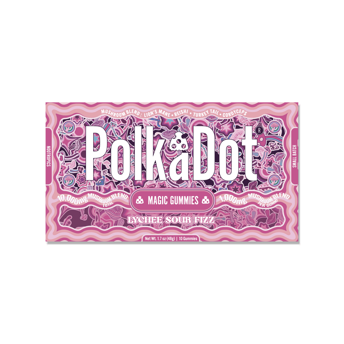 Polkadot Gummies 5G - Sour Lychee Fizz
