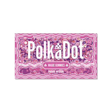 Polkadot Gummies 5G - Pink Star