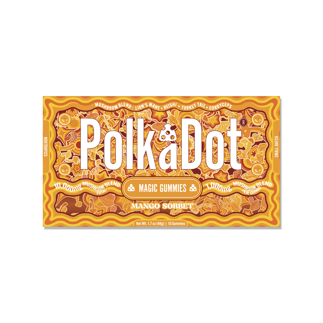 Polkadot Gummies 5G - Mango Sorbet