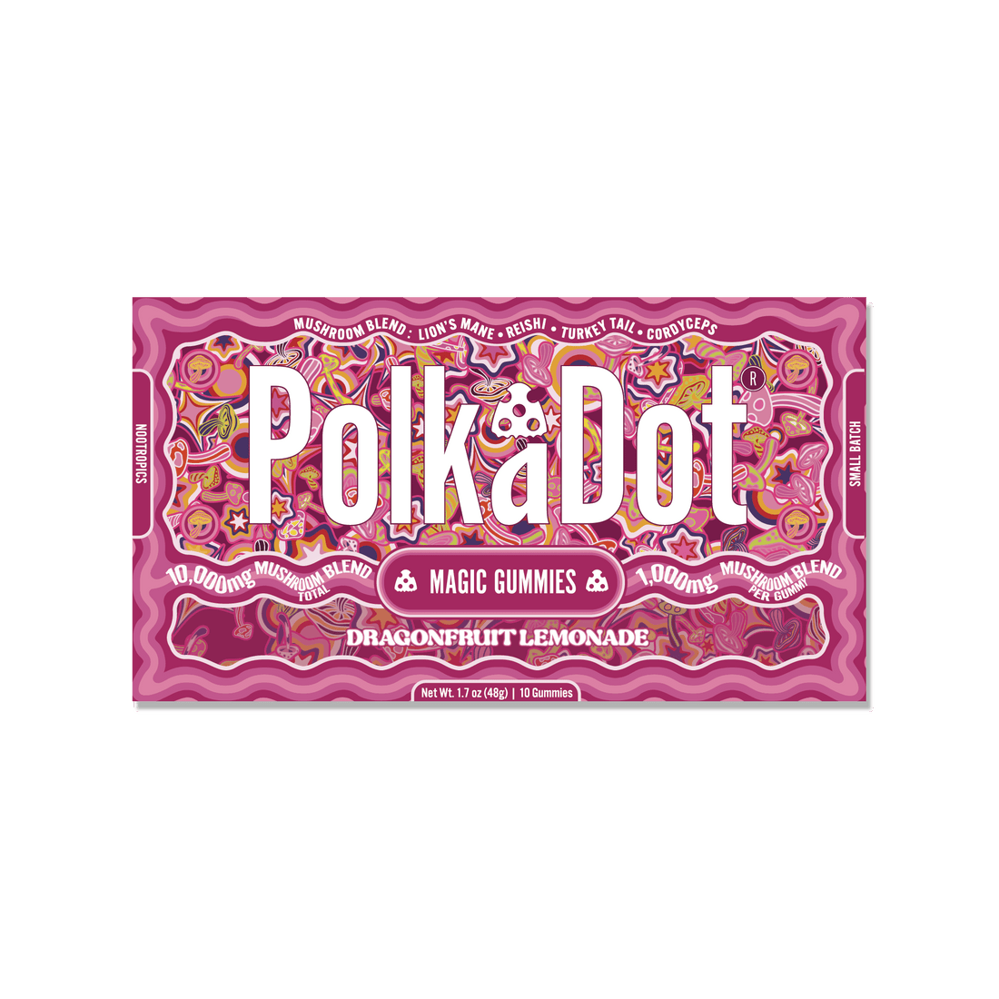 Polkadot Gummies 5G - Dragonfruit Lemonade