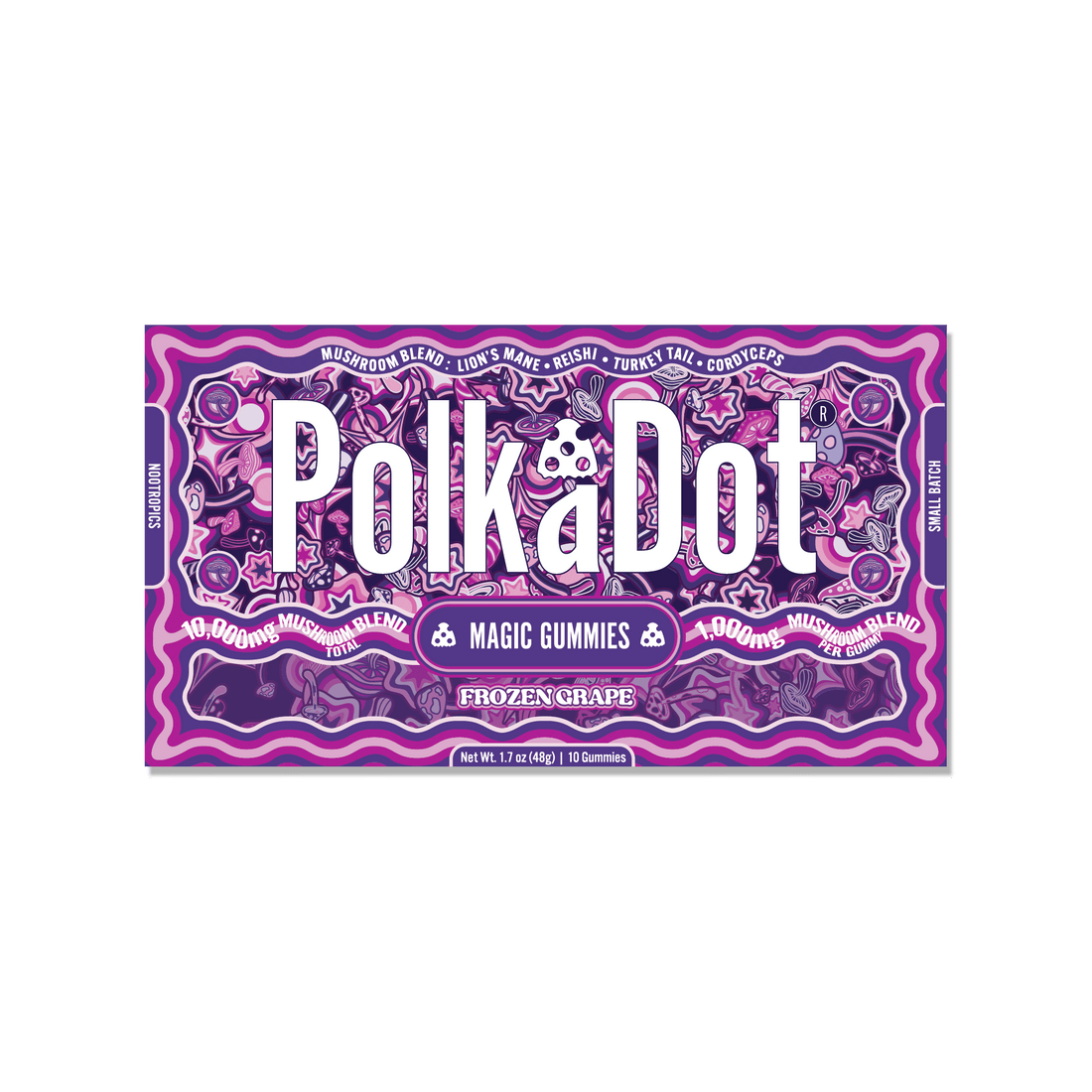 Polkadot Gummies 5G - Frozen Grape