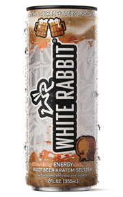 White Rabbit Energy Kratom Seltzer - Root Beer