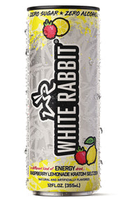 White Rabbit Energy Kratom Seltzer - Raspberry Lemonade