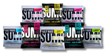 Half Bak'd Sumo Sour'D Blend Infused Gummies — Half Bak'd THC/CBD edible