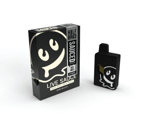 Half Bak'd Sauce'D THC-P Disposable - 4G — Half Bak'd cannabis disposable vape