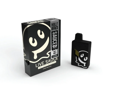 Half Bak'd Sauce'D THC-P Disposable - 4G — Half Bak'd cannabis disposable vape