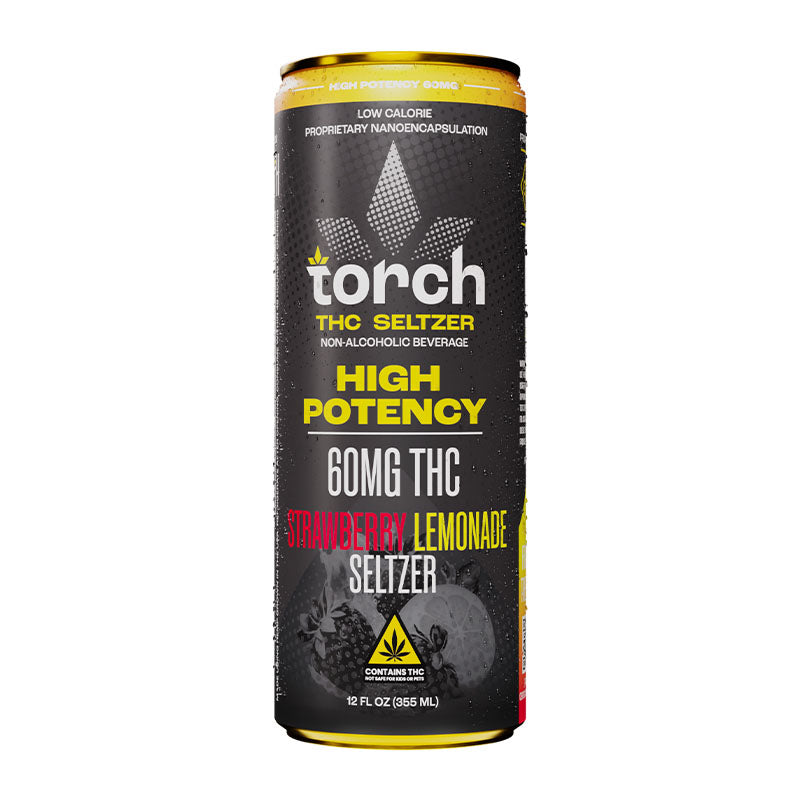 Torch THC Seltzer 60mg - Strawberry Lemonade