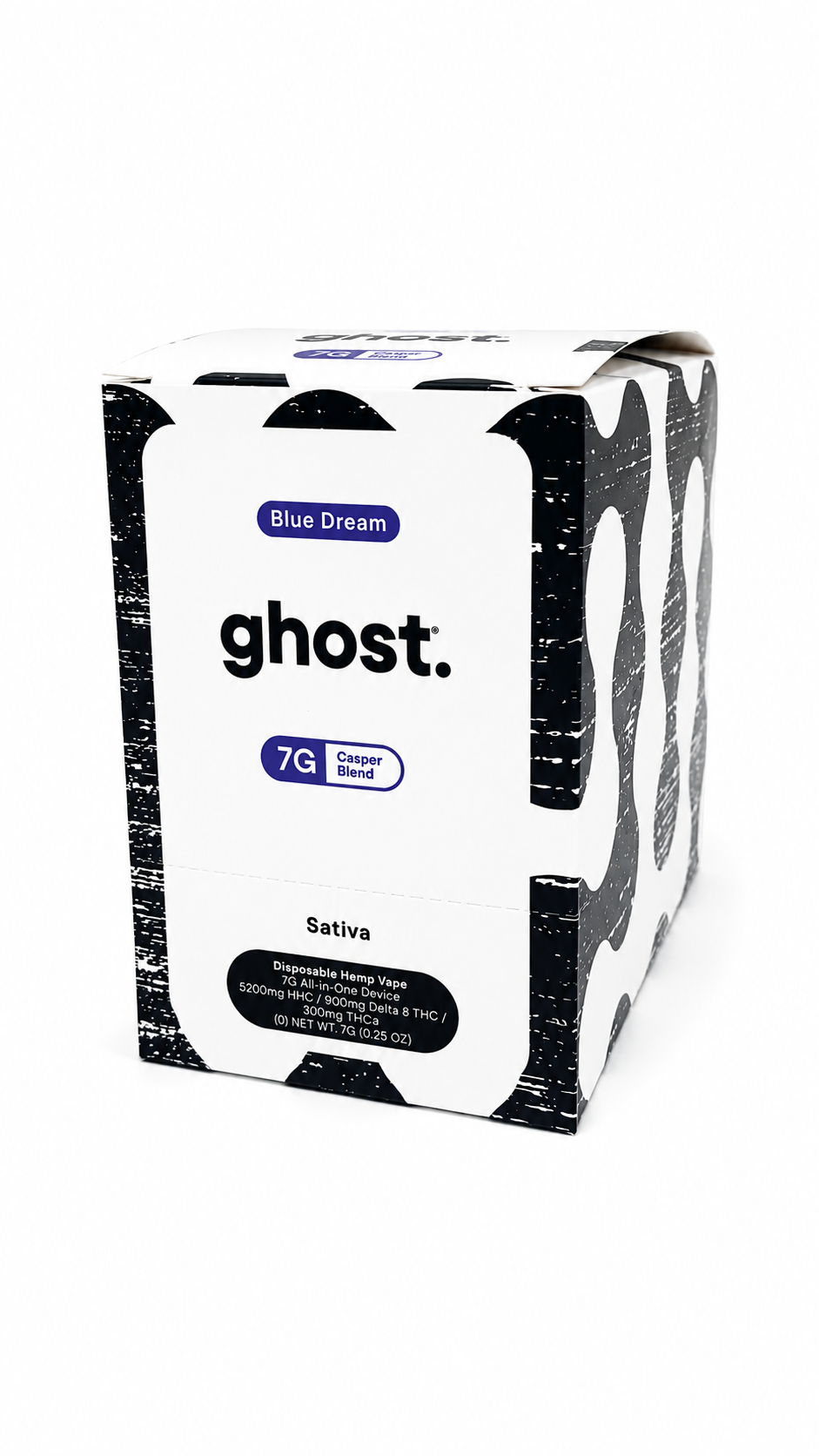 Ghost Casper Blend 7g THC Disposable — Ghost cannabis disposable vape