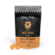 Coastal Clouds D9 THC Gummies back of package — Coastal Clouds