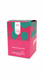 Ghost Blissful Blend 7g THC Disposable flavor options — Ghost