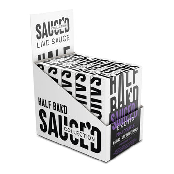 Half Bak'd Sauce'D Exotix THC-P Disposable - 4G — Half Bak'd cannabis disposable vape