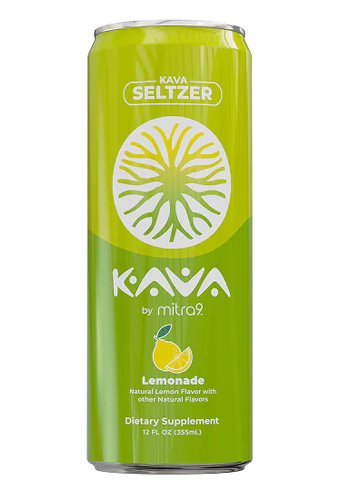 Mitra 9 Kava Seltzer 12oz Can - Lemonade