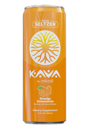 Mitra 9 Kava Seltzer 12oz Can - Orange Dreamsicle