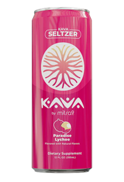 Mitra 9 Kava Seltzer 12oz Can - Paradise Lychee