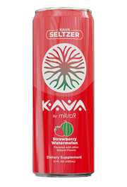 Mitra 9 Kava Seltzer 12oz Can - Strawberry Watermelon