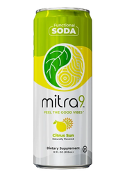 Mitra 9 Kratom Seltzer 12oz Can - Citrus Sun