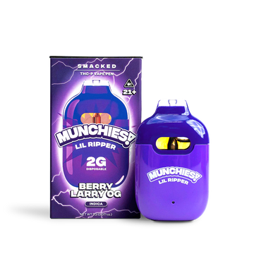 Munchies Lil Ripper Smacked 2g THCP Disposable — Munchies cannabis disposable vape