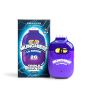 Munchies Lil Ripper Smacked 2g THCP Disposable flavor options — Munchies